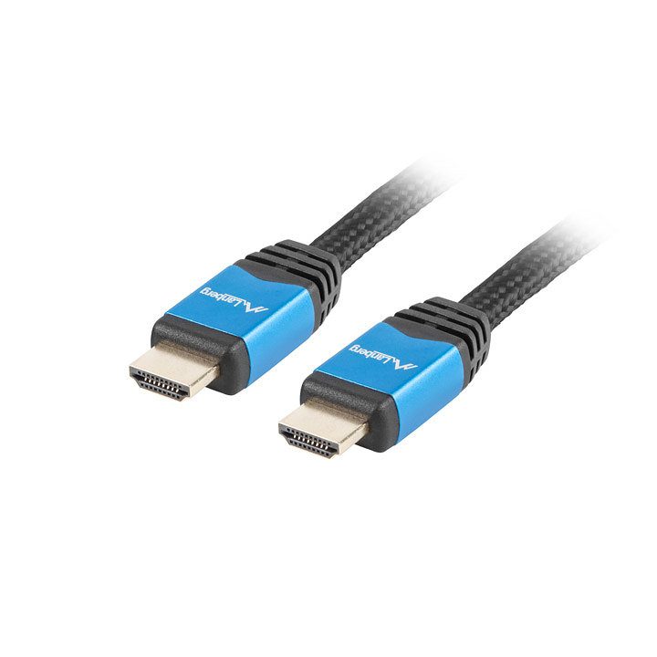 Lanberg HDMI Cable Male-to-Male v2.0 CU 4K Premium 3m Black…