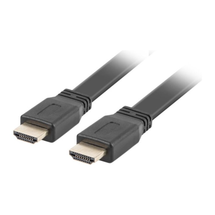 Cabo HDMI Lanberg macho-macho v2.0 4K plano 1.8m preto…