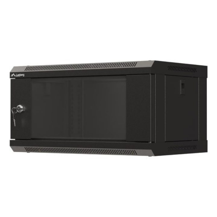 Lanberg WF03-5304-10B armário rack 4U Bastidor de parede Preto