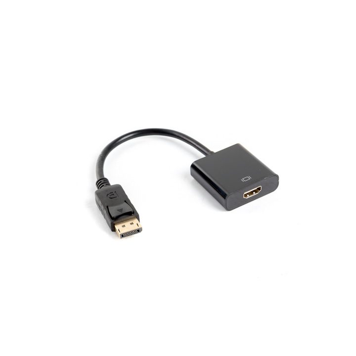 Lanberg DisplayPort Male to HDMI Female Adapter 10cm (AD-0009-BK)