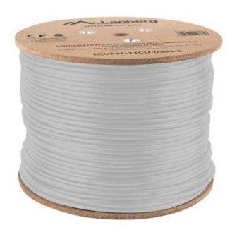 Lanberg LCUF6L-11CU-0305-S cabo de rede Cinzento 305 m Cat6a U/FTP…