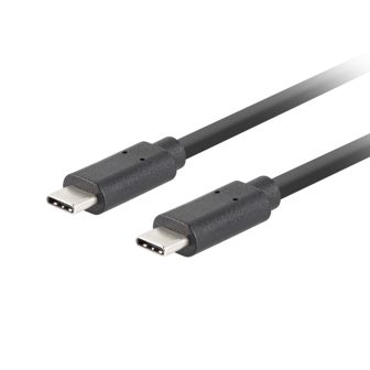 Lanberg USB-C 3.1-macho-macho-10GB-s-PD 100W-1m-negro Cable…
