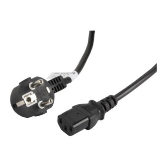 Lanberg Power Cable Schuko CEE 7/7 to IEC320 C13 3m…