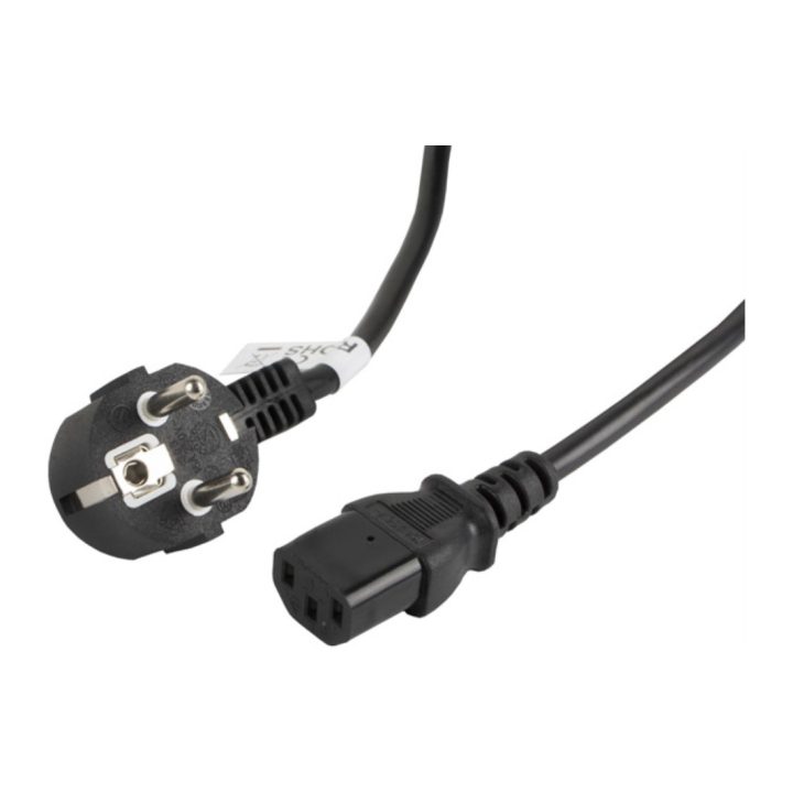 Lanberg Power Cable Schuko CEE 7/7 to IEC320 C13 3m…