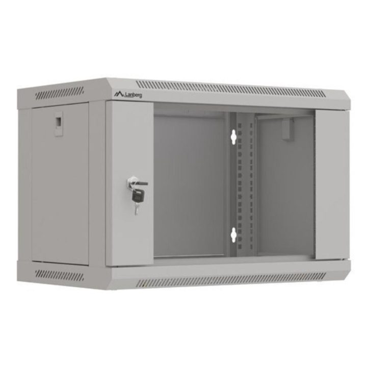 Armário Lanberg 19 polegadas 6U - 540X350 cinzento (WF03-5306-10S)