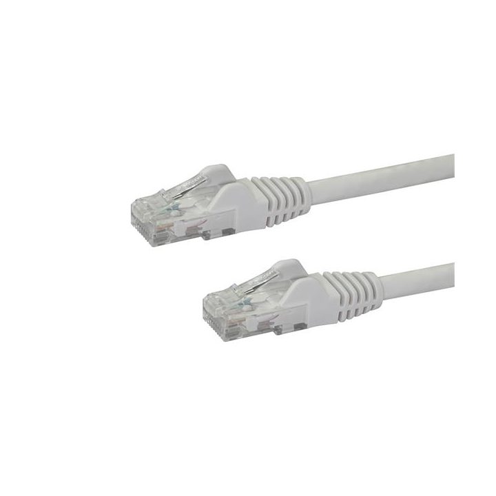 StarTech.com 10m White Gigabit Cat6 Ethernet RJ45 Network Cable -…