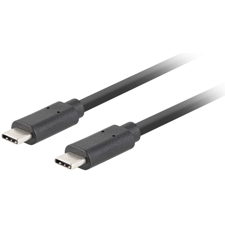 Lanberg USB-C 3.1-macho-macho-10GB-s-PD 100W-1m-negro Cable…
