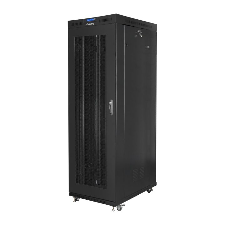 Lanberg FF01-8227-23BL 27U Free-standing Rack Cabinet Black