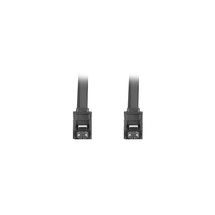 Cabo SATA III Lanberg 6GB-s fêmea fêmea clipe metal 0.5m vermelho…