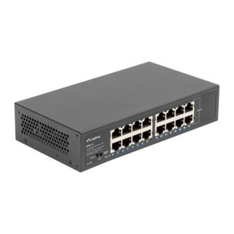 Lanberg RSGE-16 Unmanaged Gigabit Ethernet (10/100/1000) 1U Switch…