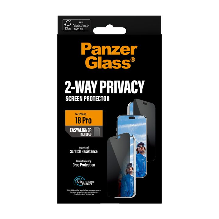 PanzerGlass ® 2-Way Privacy Screen Protector iPhone 18 Pro |…