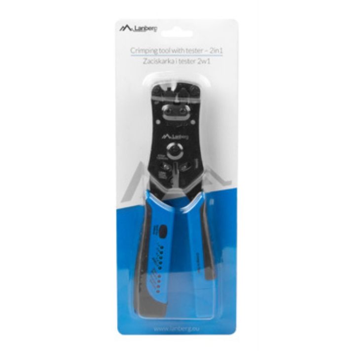 Crimpadora Lanberg universal nt-0203 RJ45-RJ11-RJ12 con comprobador…