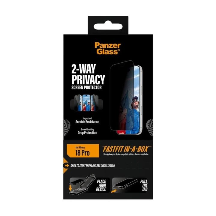 PanzerGlass ® 2-Way Privacy Screen Protector iPhone 18 Pro |…