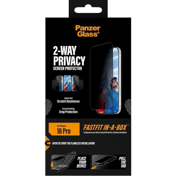 PanzerGlass ® 2-Way Privacy Screen Protector iPhone 18 Pro |…
