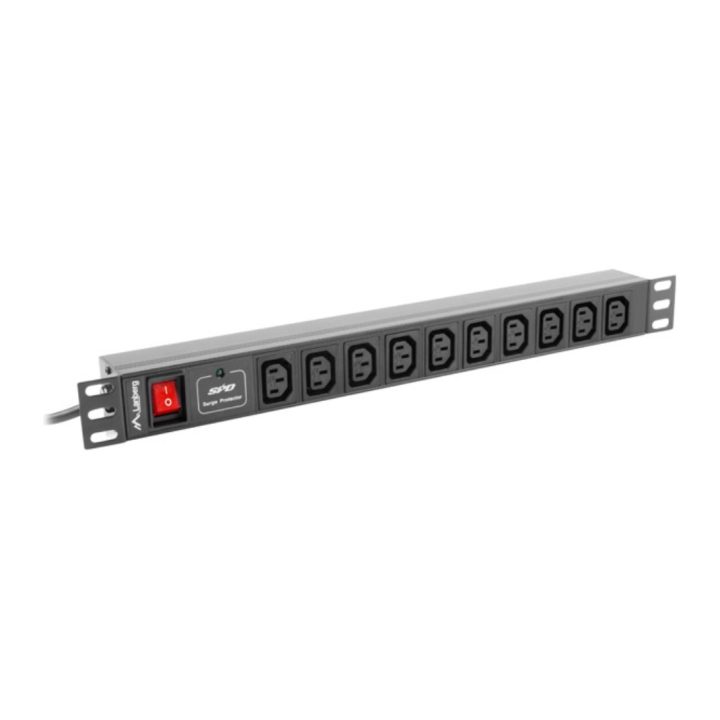 Lanberg PDU-10I-0200-IEC-BK unidade de distribuição de energia (PDU)…