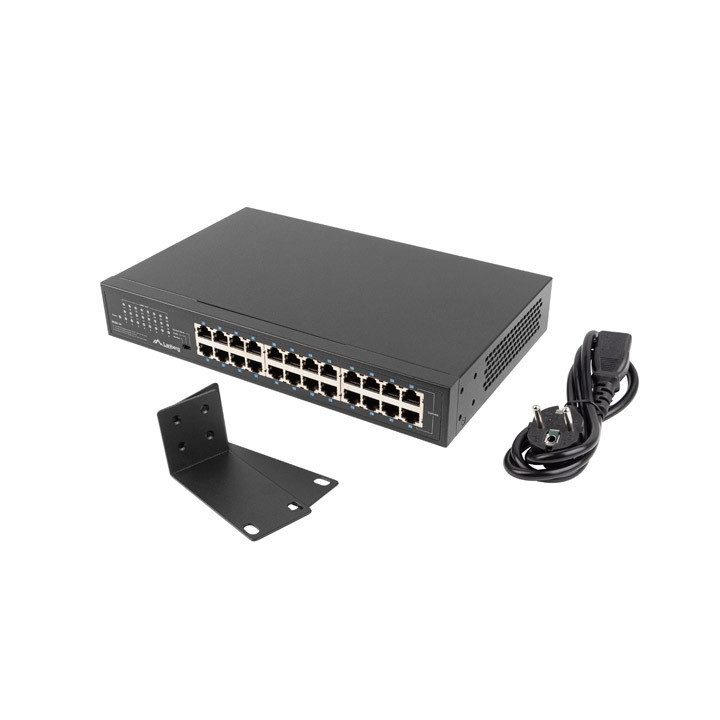 Lanberg RSGE-24 switch No administrado Gigabit Ethernet (10/100/1000)…