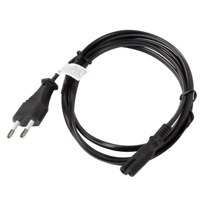 Cabo de alimentação Lanberg CEE 7-16 para IEC320 C7 preto 3m…