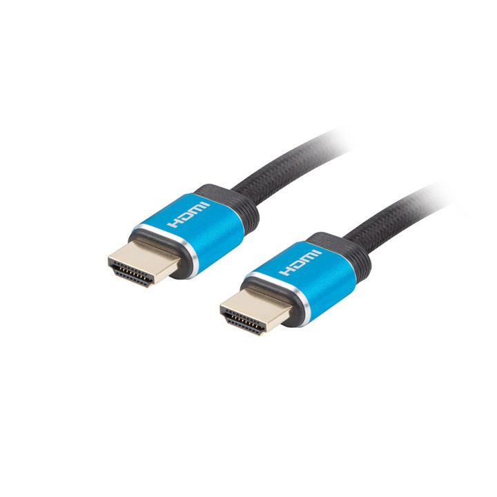 Lanberg HDMI Cable m-m v2.0 premium certificate 1m black…