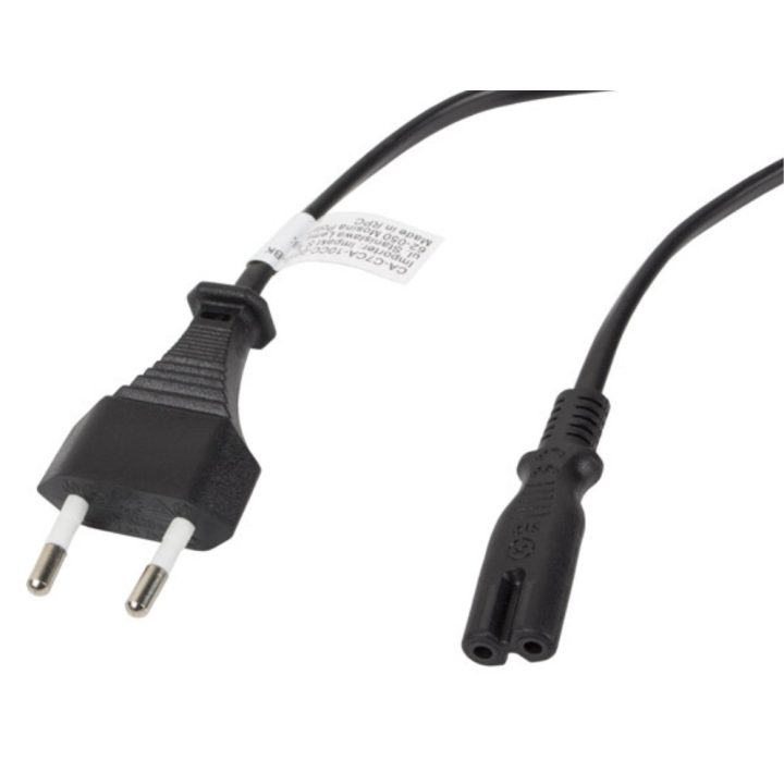 Lanberg Power Cable CEE 7/16 to IEC320 C7 Black 3m…