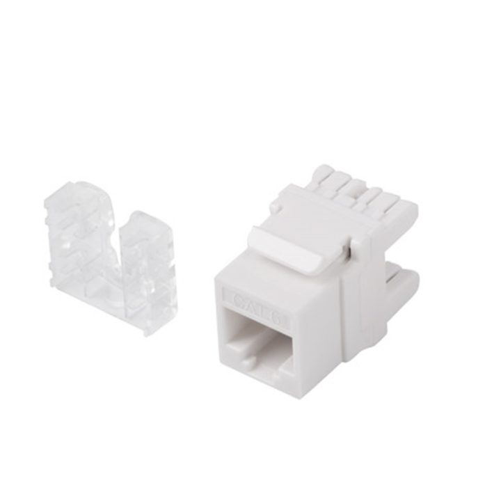 Lanberg Cat 6 UTP RJ45 Keystone Connector 180 Degrees (KSU6-1000)