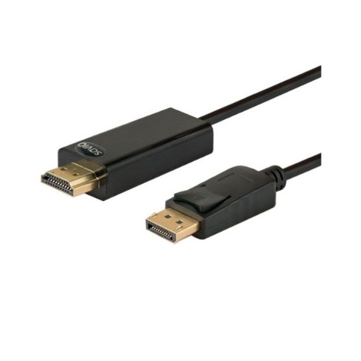 Cable DisplayPort a HDMI 1.5m savio cl-56 m/m (SAVKABELCL-56)