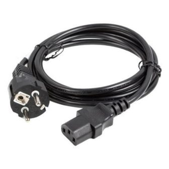 Cable schuko a C13 Lanberg 1.8m-hembra-hembra-negro…