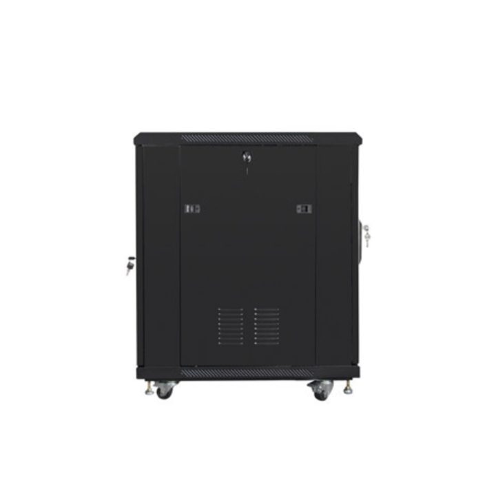 Lanberg 19-inch 15U 600x800 Flat Pack Rack Cabinet Black…
