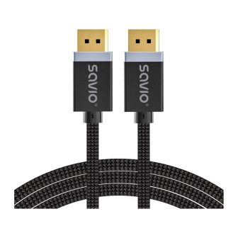 Cable dp 1.4 savio cl-176 3m DisplayPort