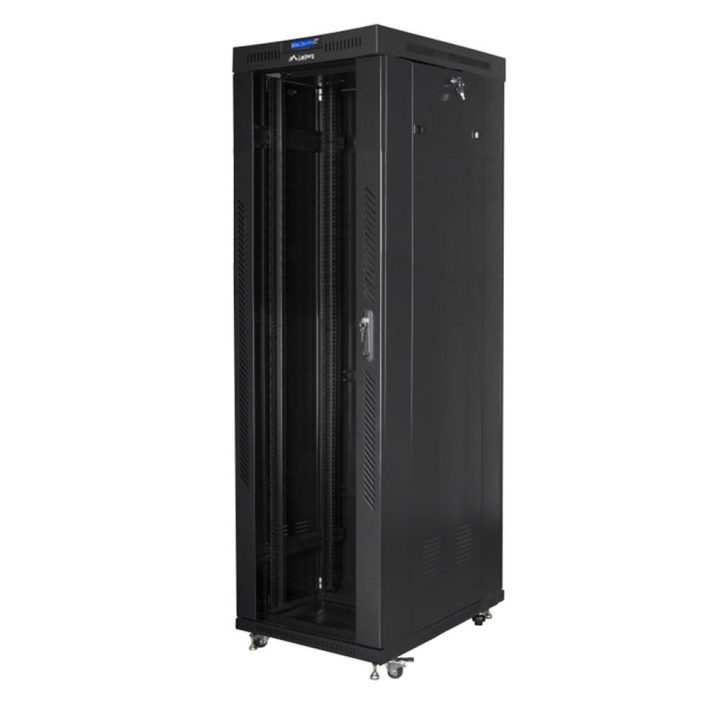Armário Lanberg 19 polegadas 42U - 600X1000 preto (FF01-6042-12B)