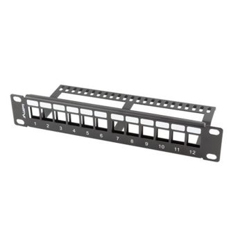 Lanberg PPKS-9112-B rack accessory Rack Patch Panel