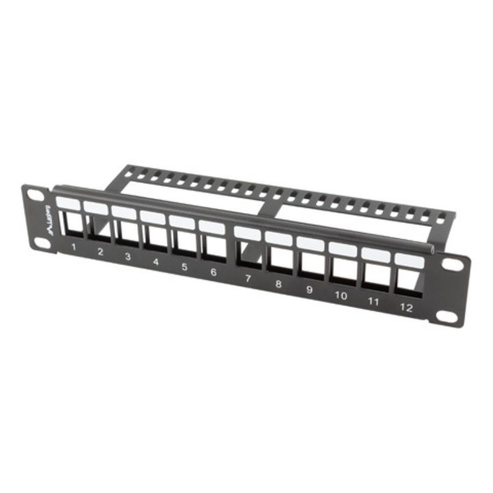 Lanberg PPKS-9112-B rack accessory Rack Patch Panel