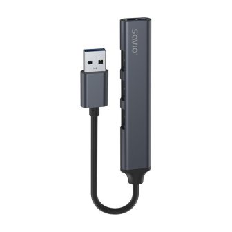 USB Hub - 3 x USB 2.0 + 1 x USB 3.2 Savio (SAVAK-70)