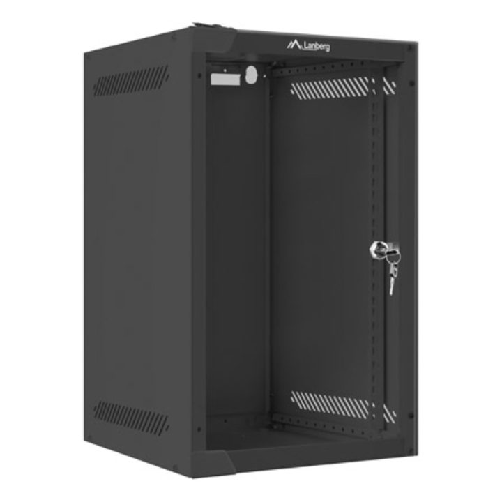 Lanberg 9U 280x310 Self-Assembled 10-Inch Wall-Mount Rack Cabinet up…