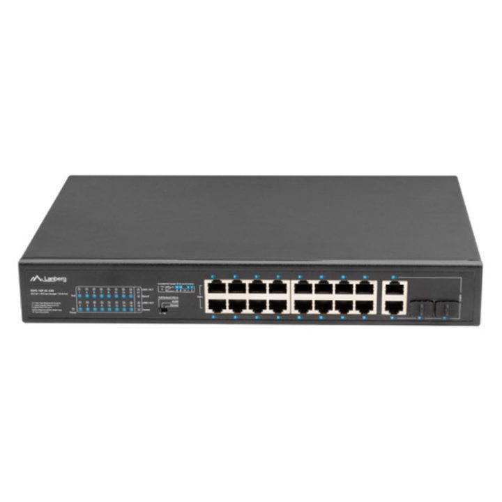Lanberg RSFE-16P-2C-250 switch não gerido Gigabit Ethernet…