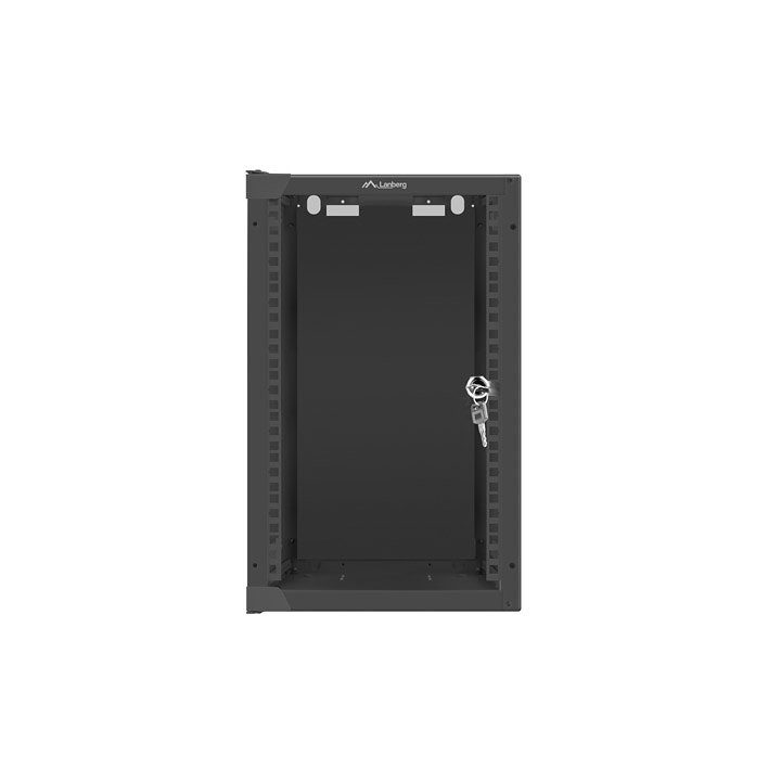 Lanberg 9U 280x310 Self-Assembled 10-Inch Wall-Mount Rack Cabinet up…