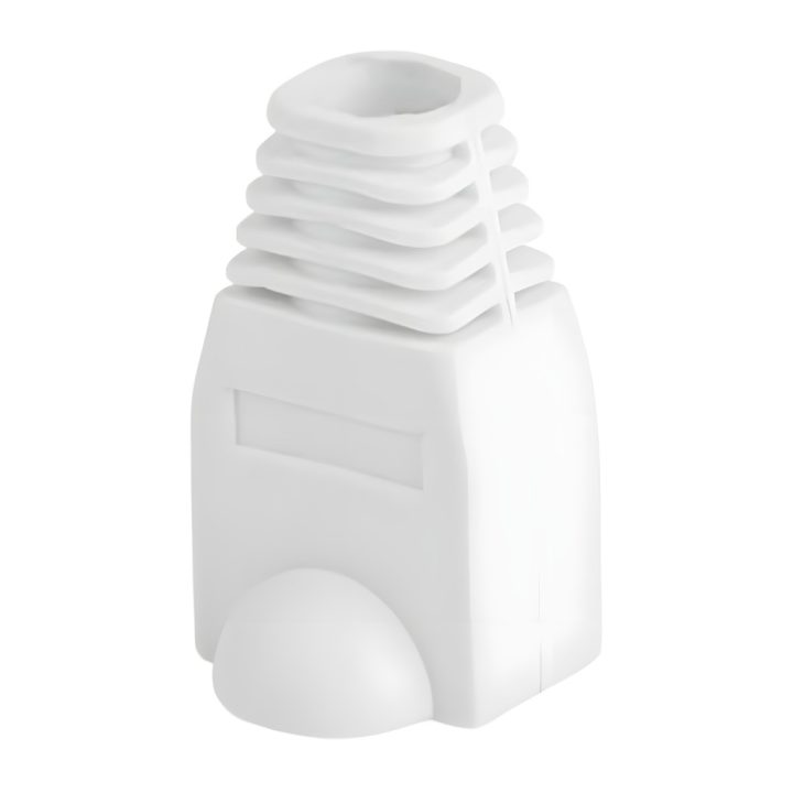 Lanberg PLB-1000-W Protective Boot for RJ45 Connector, Pack of 100…