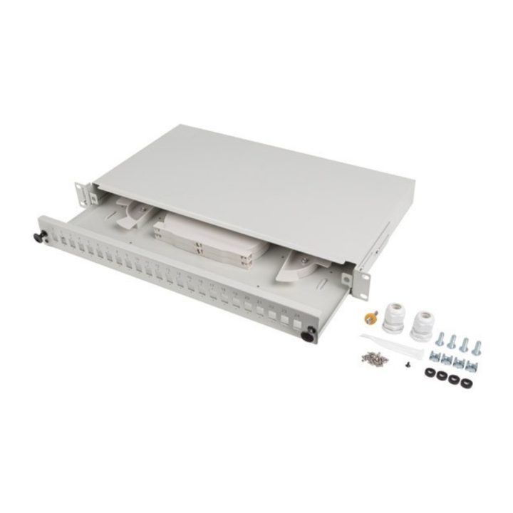 Painel de patch Lanberg FOP1-24SS-LDS 1U
