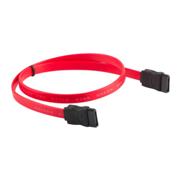 Cable SATA iii Lanberg 6GB-s hembra hembra 0.5m (CA-SASA-10CU-0050-R)