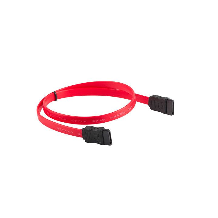 Cabo SATA III Lanberg 6GB-s fêmea fêmea 0.5m (CA-SASA-10CU-0050-R)