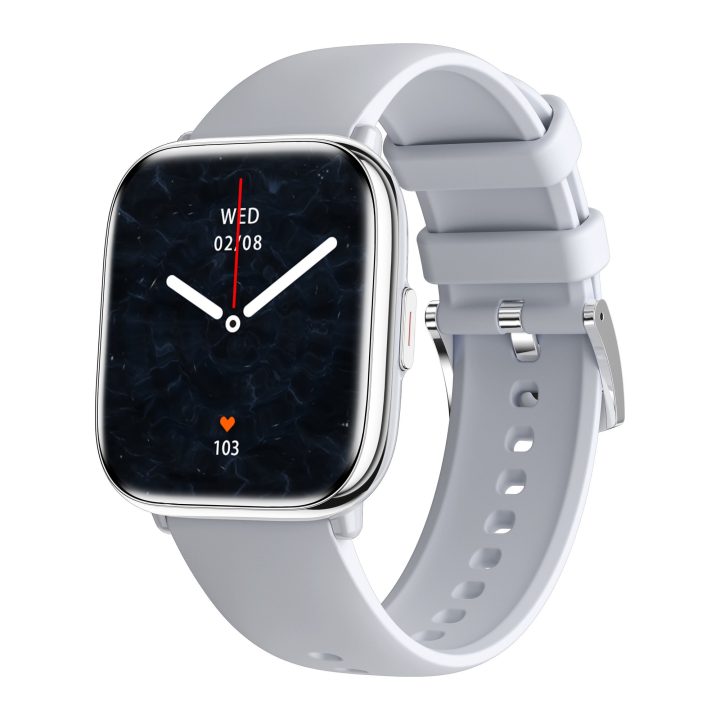 Relógio smartwatch Myphone pastel silver gray (SMA002919)