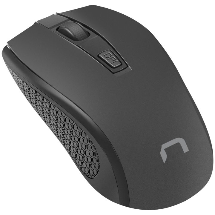 Natec Jay 2 ratón Oficina Ambidextro RF inalámbrico Óptico 1600 DPI…