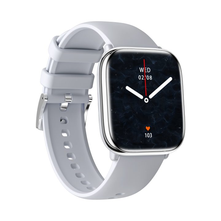 Relógio smartwatch Myphone pastel silver gray (SMA002919)