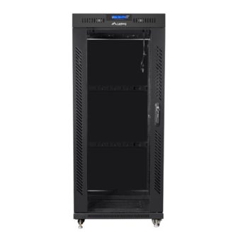 Lanberg FF01-8037-12BL 37U Rack Cabinet or Standalone Rack Black