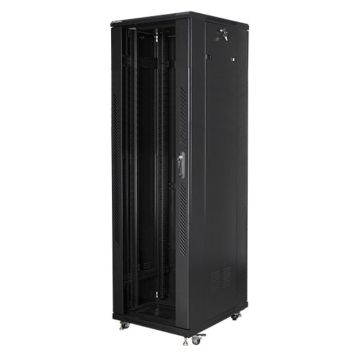 Lanberg FF01-6842-12B 42U Rack Cabinet Free-standing Black