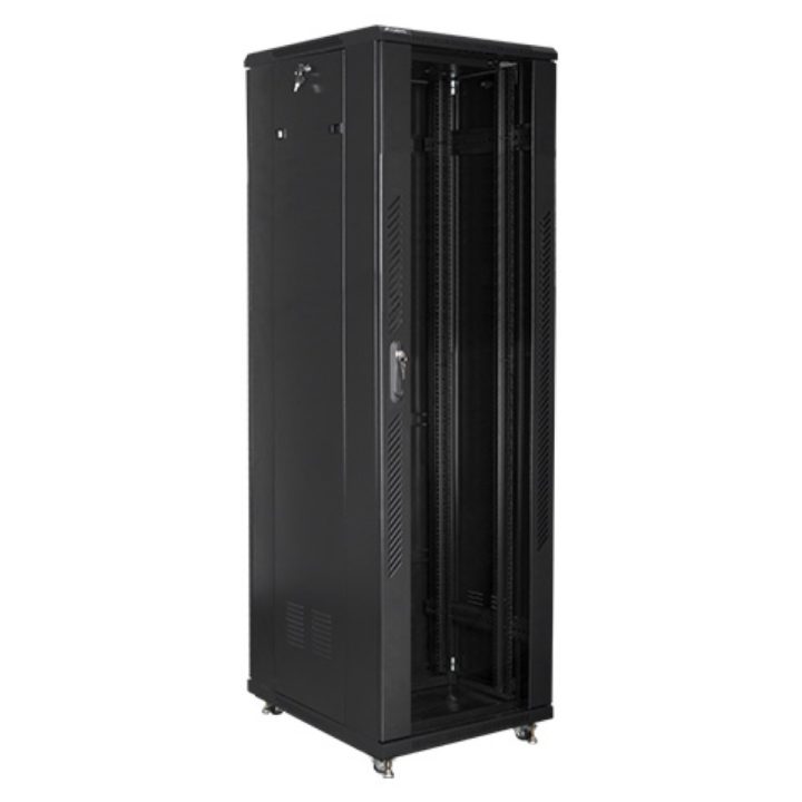Lanberg FF01-6842-12B 42U Rack Cabinet Free-standing Black