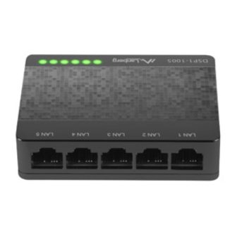 Lanberg DSP1-1005 Unmanaged Gigabit Ethernet (10/100/1000) Switch…