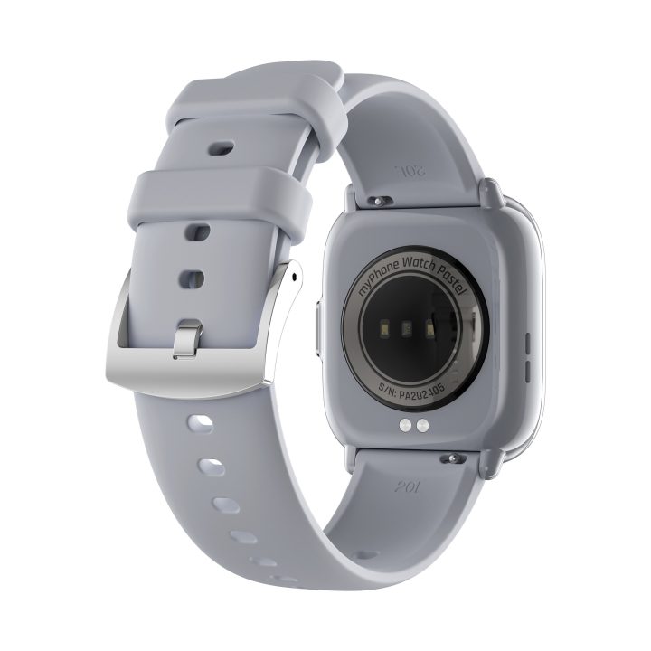 Relógio smartwatch Myphone pastel silver gray (SMA002919)