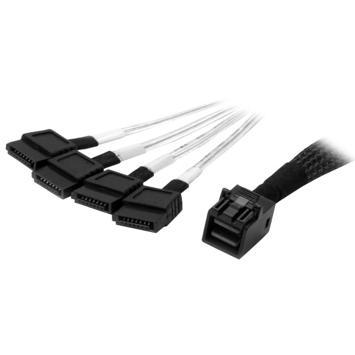 StarTech.com Cable Mini SAS Interno a SATA de 1m - Cable SFF-8643 a…