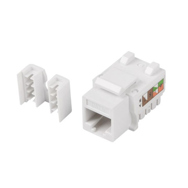 Lanberg Cat 6 UTP RJ45 Keystone Connector 90 Degrees (KSU6-1090)