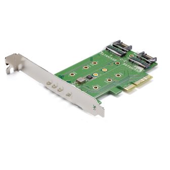 StarTech.com Placa Adaptadora de 3 Portas M.2 NGFF para SSD - Suporta…